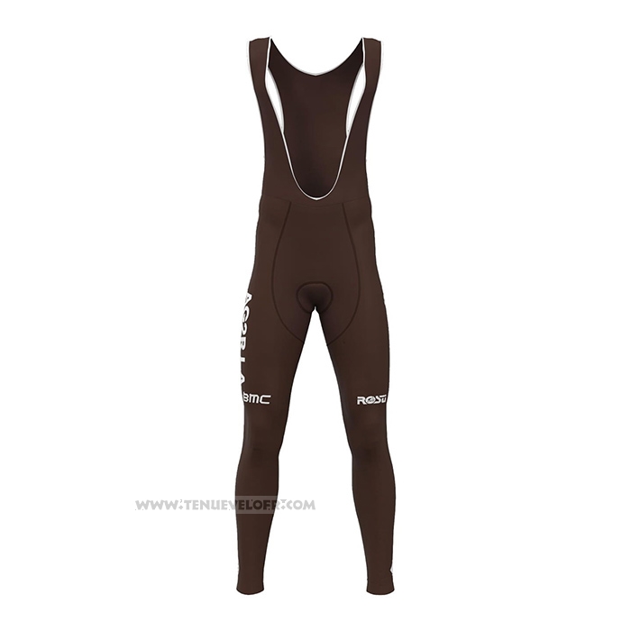 2023 Maillot Cyclisme Ag2r La Mondiale Blanc Manches Longues et Cuissard